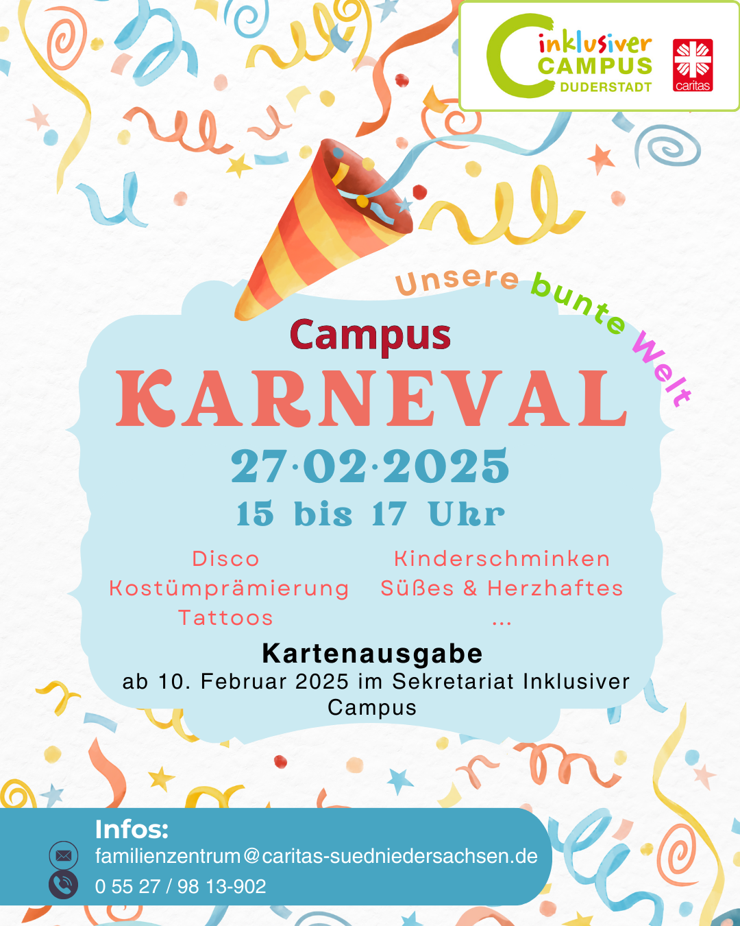 Plakat Campus Karneval 2025