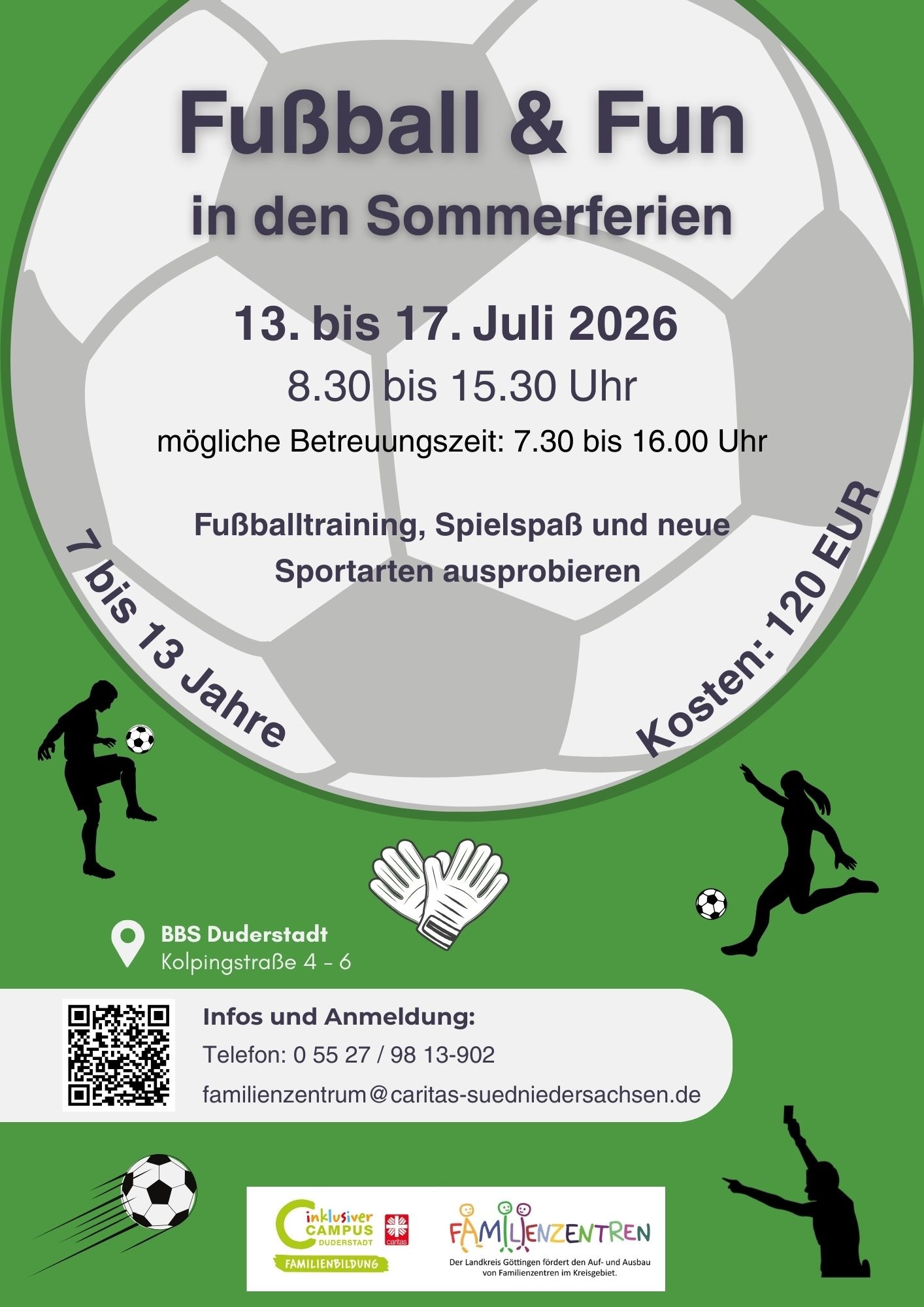 Plakat: Fußball & Fun