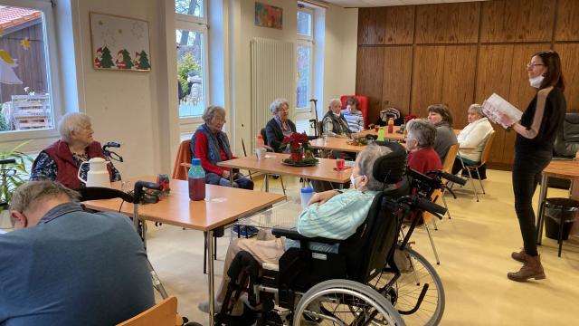 Eindrücke aus der Adventswoche in der Tagespflege Duderstadt. | Fotos: Caritas