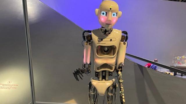 ... ein Roboter gesteuert werden.