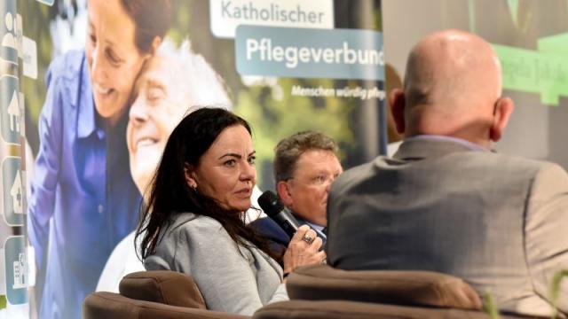 Angela Jakob, Caritas-Pflegeteamleiterin Rhumspringe | Foto: Iris Blank / kpvd