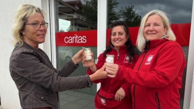 Caritas-Mitarbeitende in Radolfshausen | Foto: Caritas